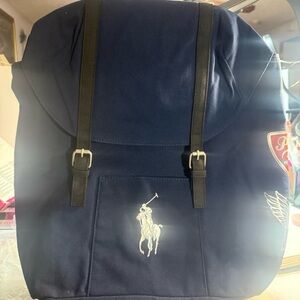 Navy Blue Polo by Ralph Lauren Backpack